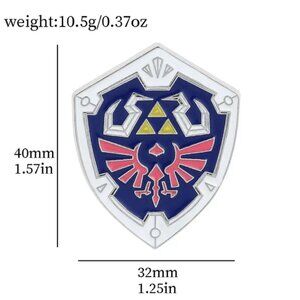 Hylian Shield Brooch (93)